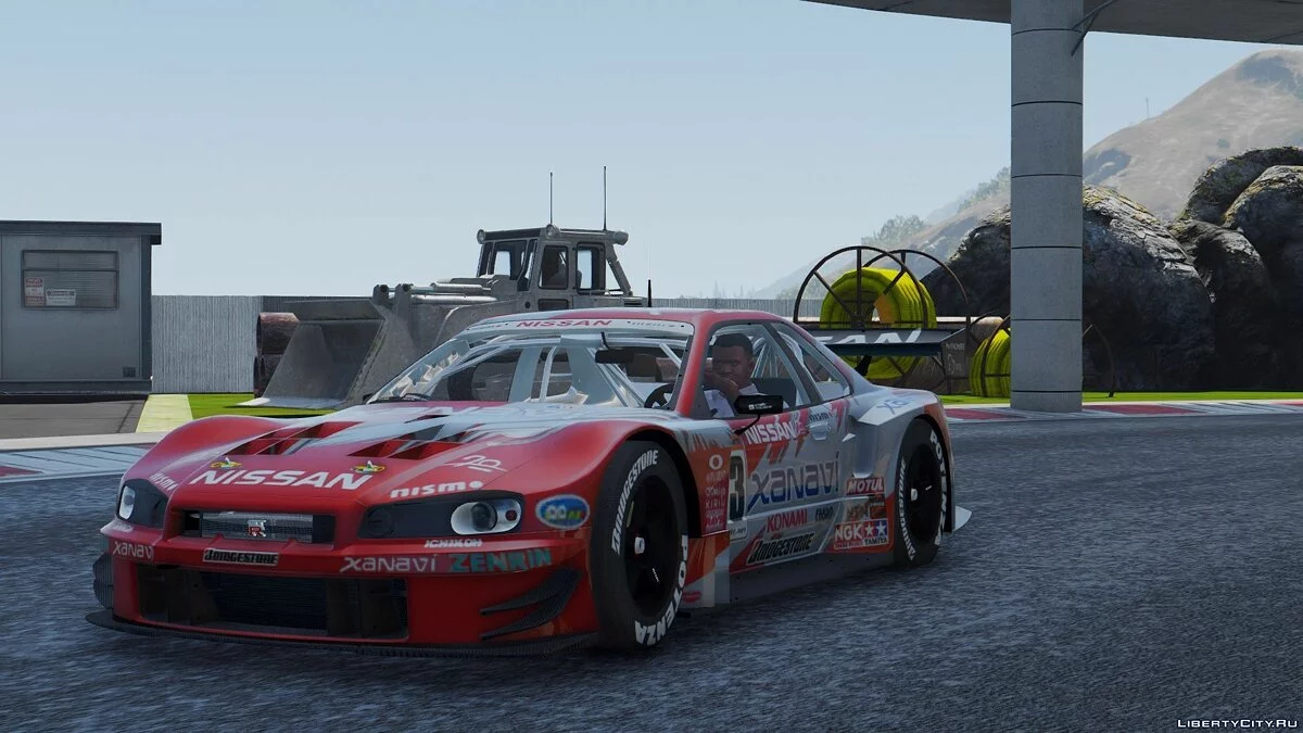 JGTC Nissan Skyline GT-R R34 [Add-On | Digital Dash] / GTA 5