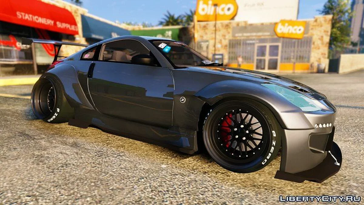 Nissan 350z Rocket Bunny Kit Stanced [Add-On] 1.0 / GTA 5