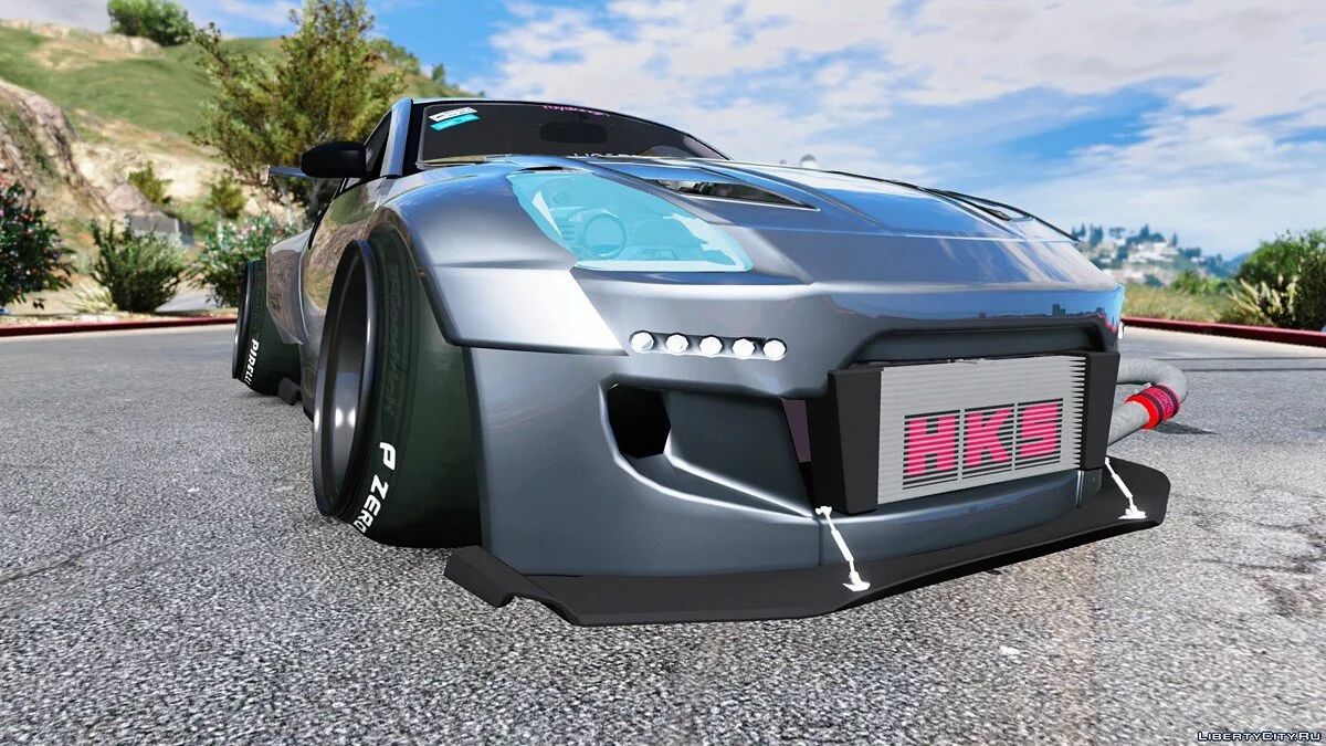 Nissan 350z Rocket Bunny Kit Stanced [Add-On] 1.1 / GTA 5