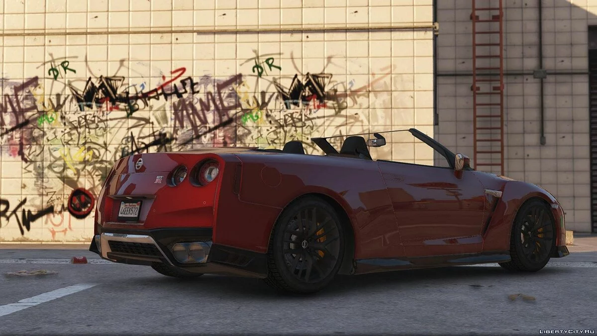 2017 R35 Nissan GTR Convertible (Standard + Widebody) [Add-On / Replace] 0.1 / GTA 5