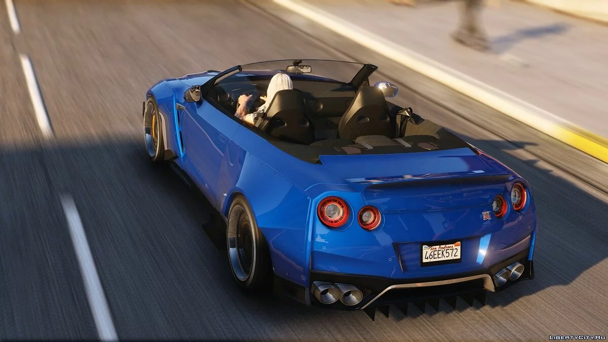 2017 R35 Nissan GTR Convertible (Standard + Widebody) [Add-On / Replace] 0.1 / GTA 5