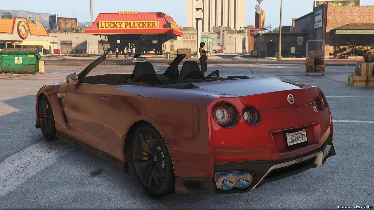 2017 R35 Nissan GTR Convertible (Standard + Widebody) [Add-On / Replace] 0.1 / GTA 5