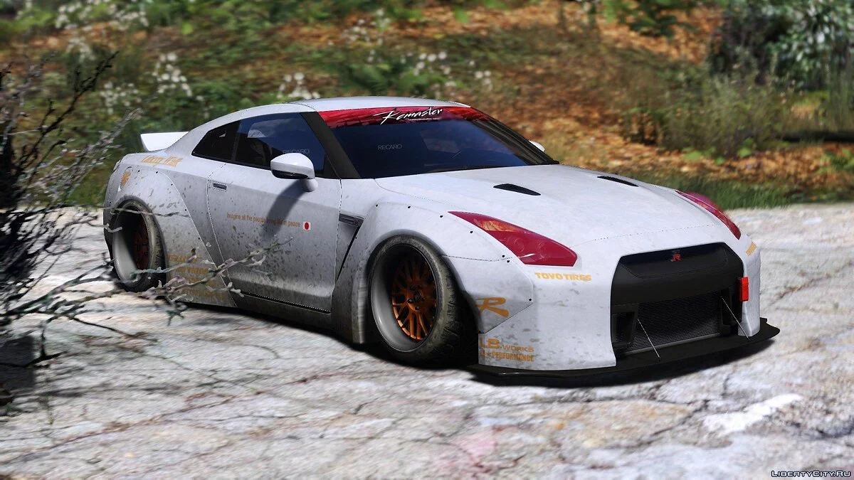 Liberty Walk Nissan GT-R [Add-On | Tuning | Liveries] 1.0 / GTA 5
