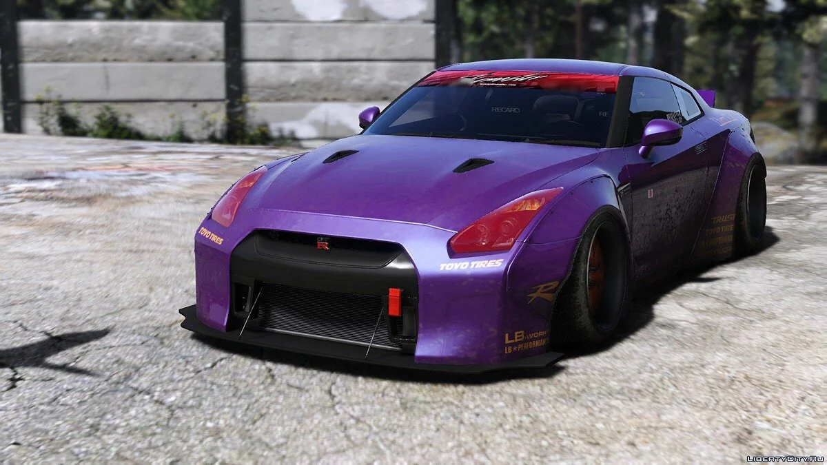 Liberty Walk Nissan GT-R [Add-On | Tuning | Liveries] 1.0 / GTA 5