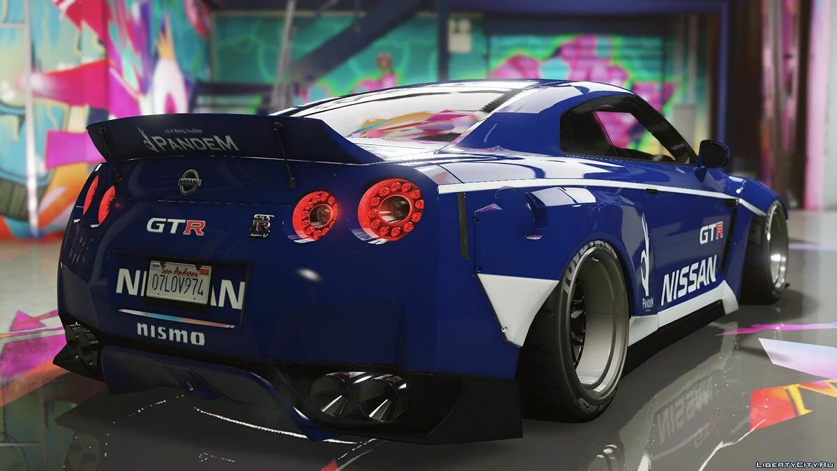 2010 Nissan GT-R Spec-V Pandem Rocket Bunny 2.0 / GTA 5