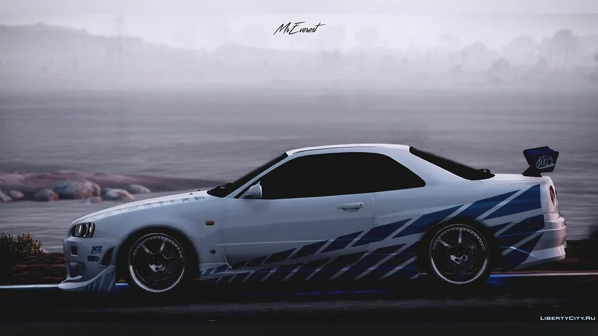 [C-West N1] 1999 Nissan Skyline GT-R (R34) 1.1 / GTA 5