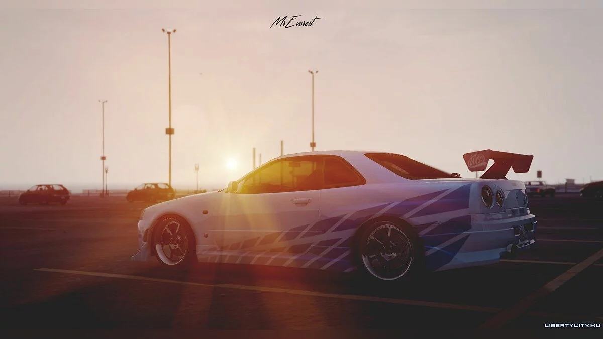 [C-West N1] 1999 Nissan Skyline GT-R (R34) 1.1 / GTA 5
