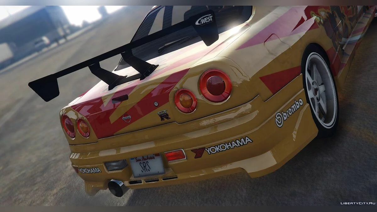 [C-West N1] 1999 Nissan Skyline GT-R (R34) 1.1 / GTA 5