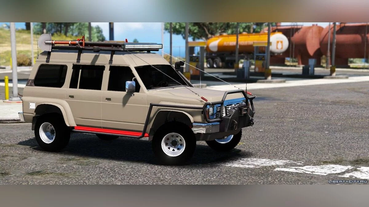Nissan Patrol Safari Y60 Off Road 1996 [Replace | 8 Extras] 1.0 / GTA 5