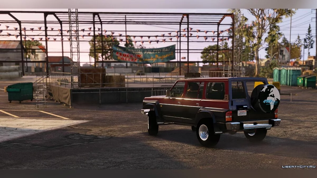 Nissan Patrol Safari Y60 Off Road 1996 [Replace | 8 Extras] 1.0 / GTA 5