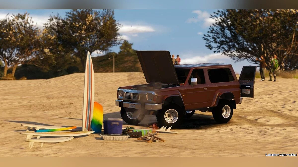 Nissan Patrol Y60 Off Road 1994 [Add-On / Replace | 7 Extras] 1.4 / GTA 5