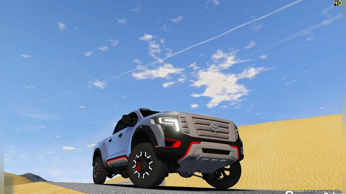 Nissan Titan Warrior 2017 [Replace] 1.0 / GTA 5