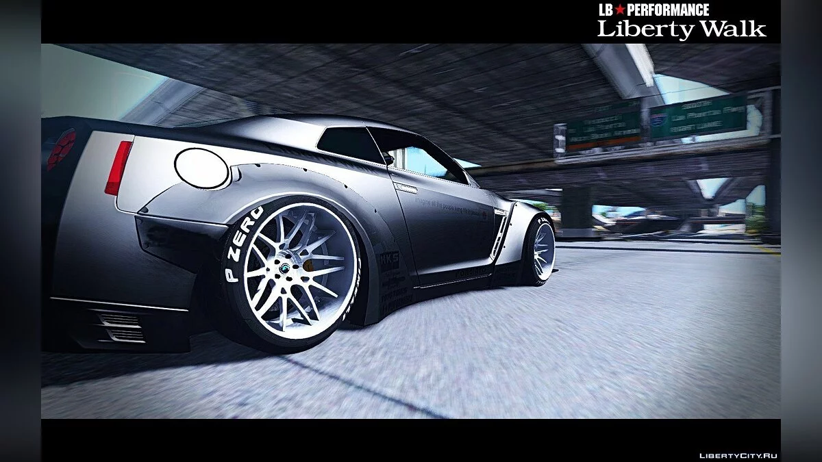 Nissan GT-R R35 Liberty Walk [Add-On / Replace] 1.0 / GTA 5