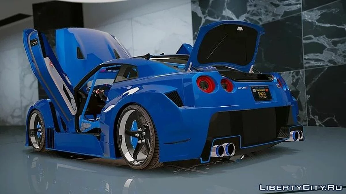 Nissan GT-R WideBodykit 1.0 / GTA 5