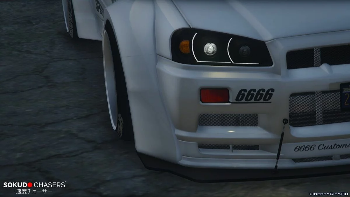 Nissan Skyline R34 Rocket Bunny 1.0 / GTA 5