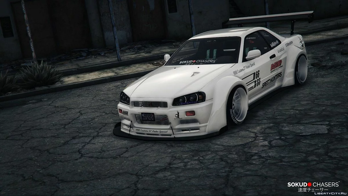 Nissan Skyline R34 Rocket Bunny 1.0 / GTA 5