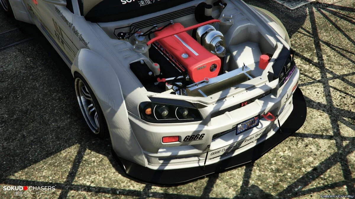 Nissan Skyline R34 Rocket Bunny 1.0 / GTA 5