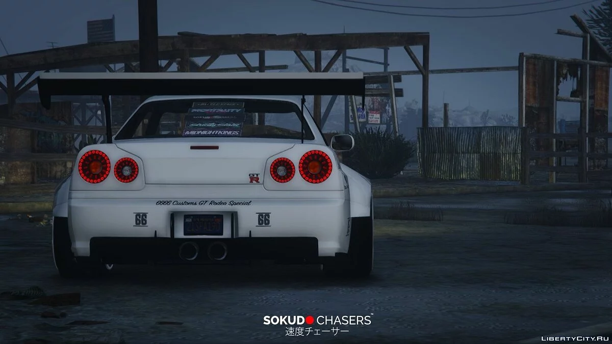 Nissan Skyline R34 Rocket Bunny 1.0 / GTA 5