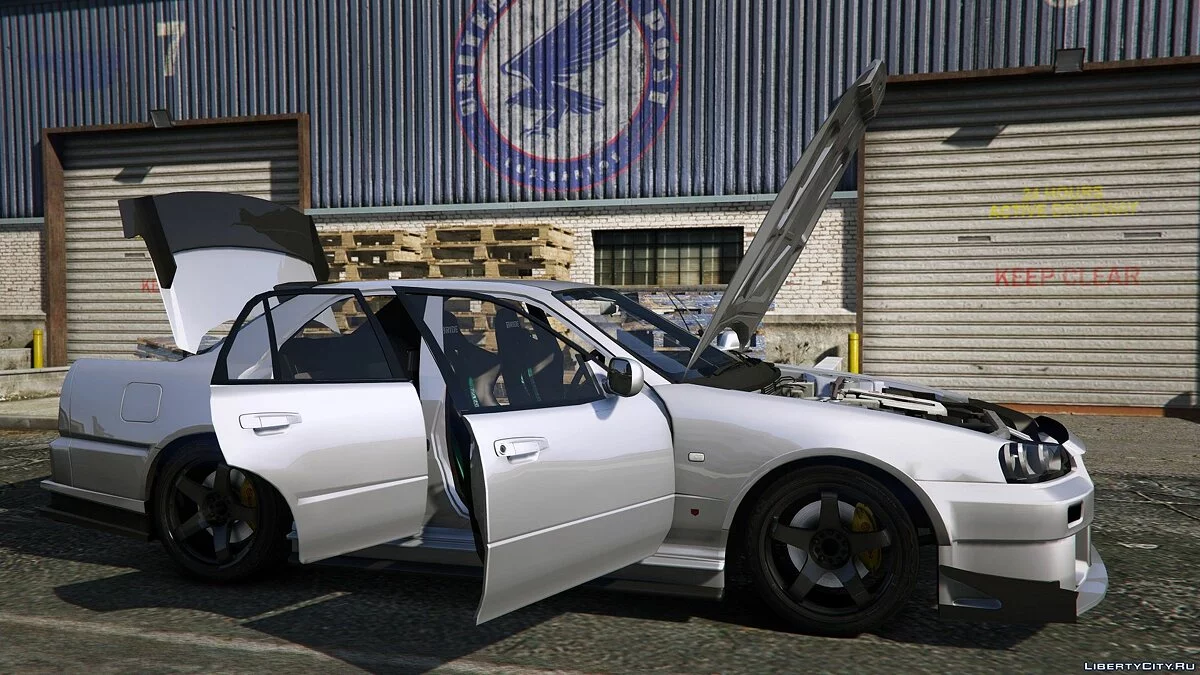 BLITZ D1GP SKYLINE ER34 [Add-On | RHD] URAS D1 SPEC2 / GTA 5