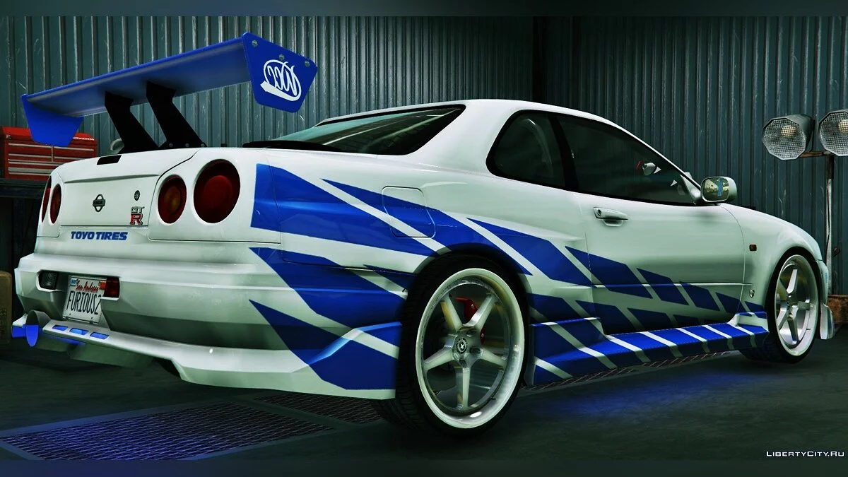 [2F2F Edition] Nissan Skyline GT-R34 3.0 / GTA 5