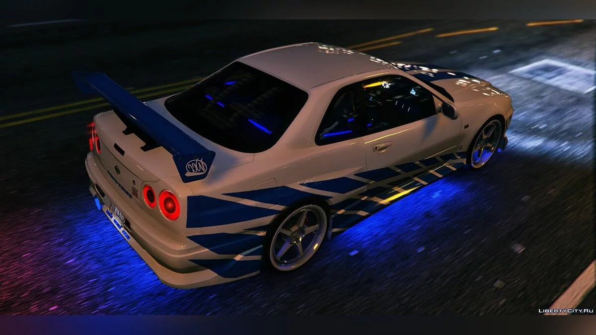 [2F2F Edition] Nissan Skyline GT-R34 3.0 / GTA 5
