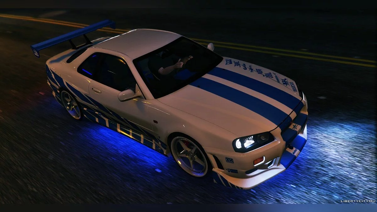 [2F2F Edition] Nissan Skyline GT-R34 4.0 / GTA 5