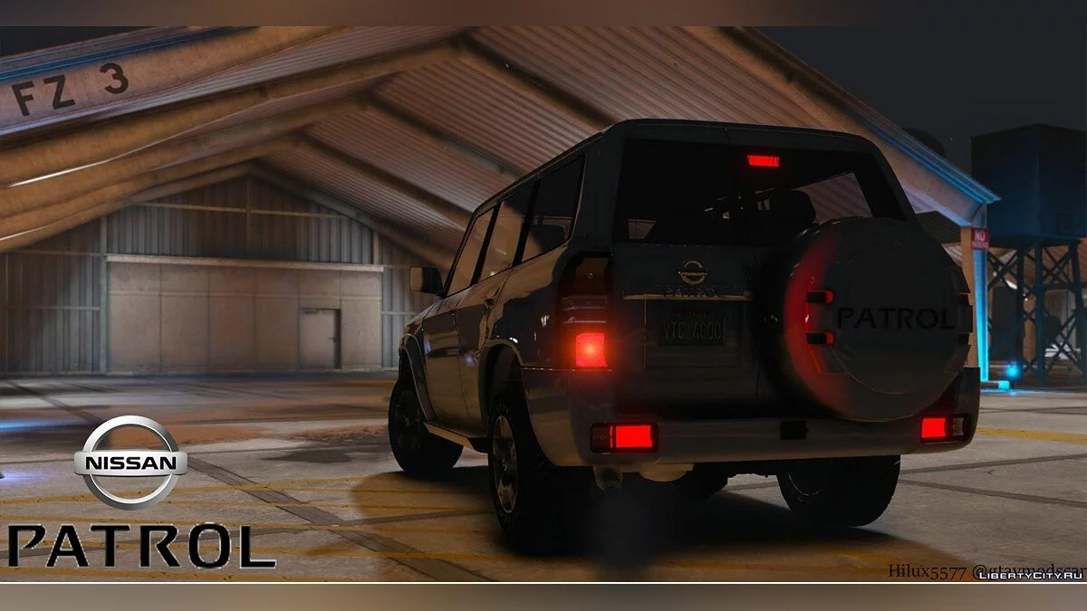 Nissan Patrol Super Safari VTC Y61 4800 2016 4-door [Add-On | Replace | Livery | Extras | Dirt | Template] 1.1 / GTA 5