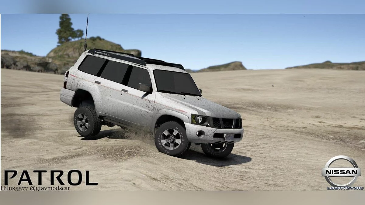 Nissan Patrol Super Safari VTC Y61 4800 2016 4-door [Add-On | Replace | Livery | Extras | Dirt | Template] 1.1 / GTA 5