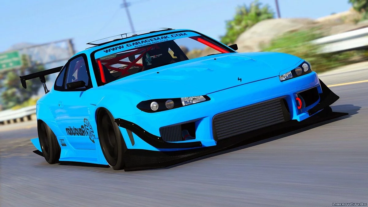 Nissan Silvia S15 Garage Mak [Addon/Replace] 2.0 / GTA 5
