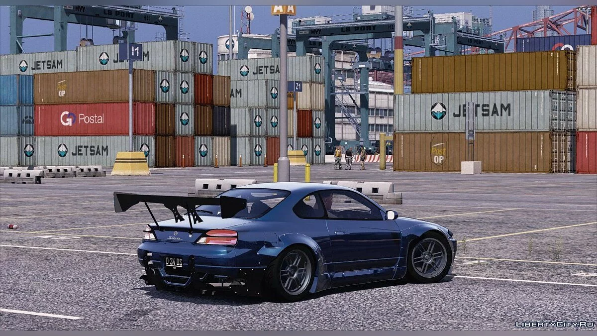 Nissan Silvia S15 Rocket Bunny [REPLACE] Alpha / GTA 5