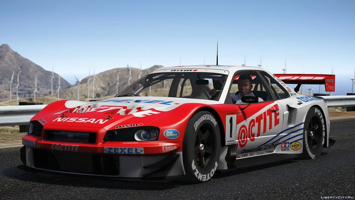 JGTC Nissan Skyline GT-R R34 [Add-On | Digital Dash] / GTA 5