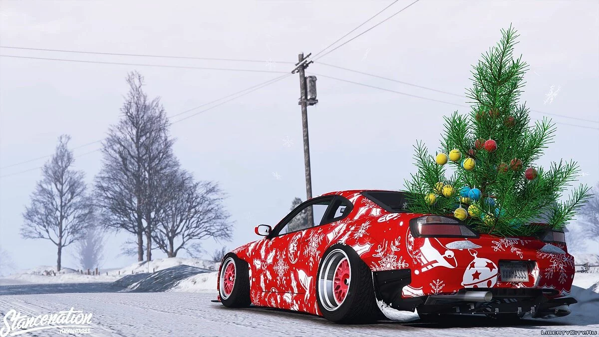 Nissan Silvia S15 XMAS EDITION 0.1 / GTA 5