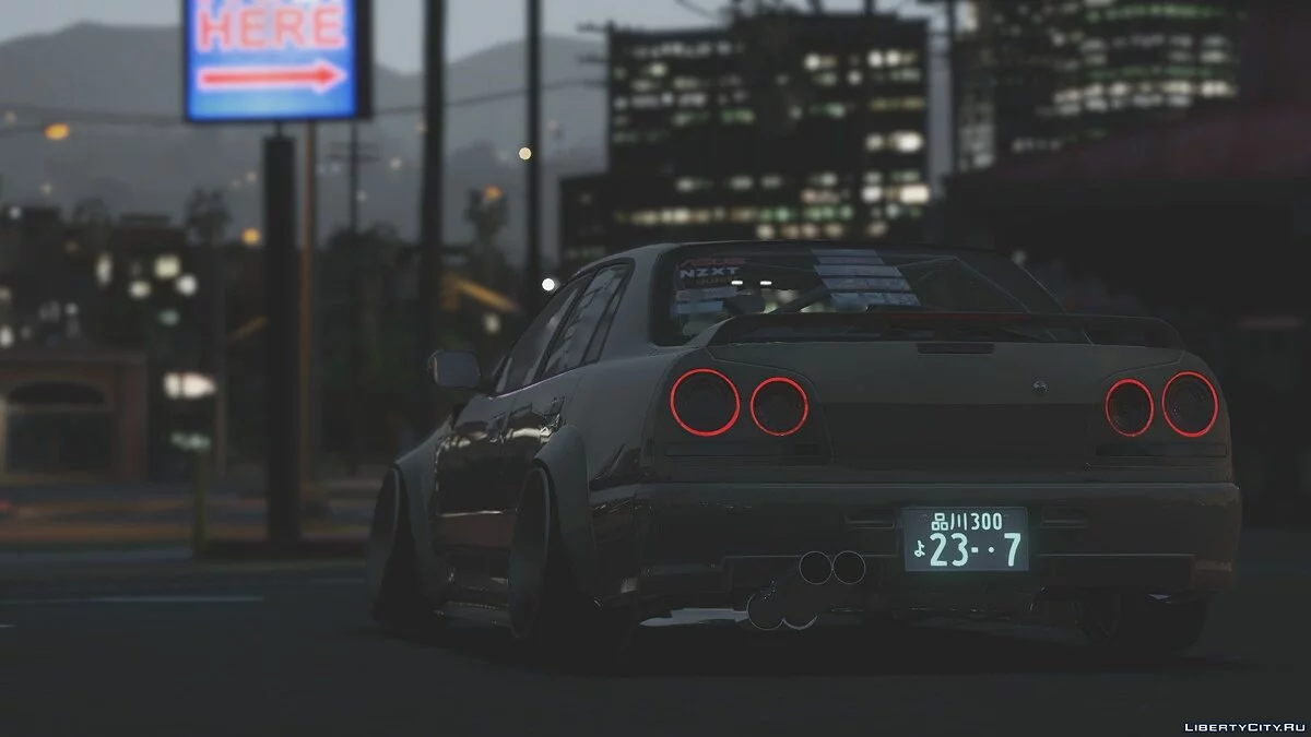 Nissan Skyline R34 GTT Clinched Widebody [ADD-ON / REPLACE] 0,5 / GTA 5