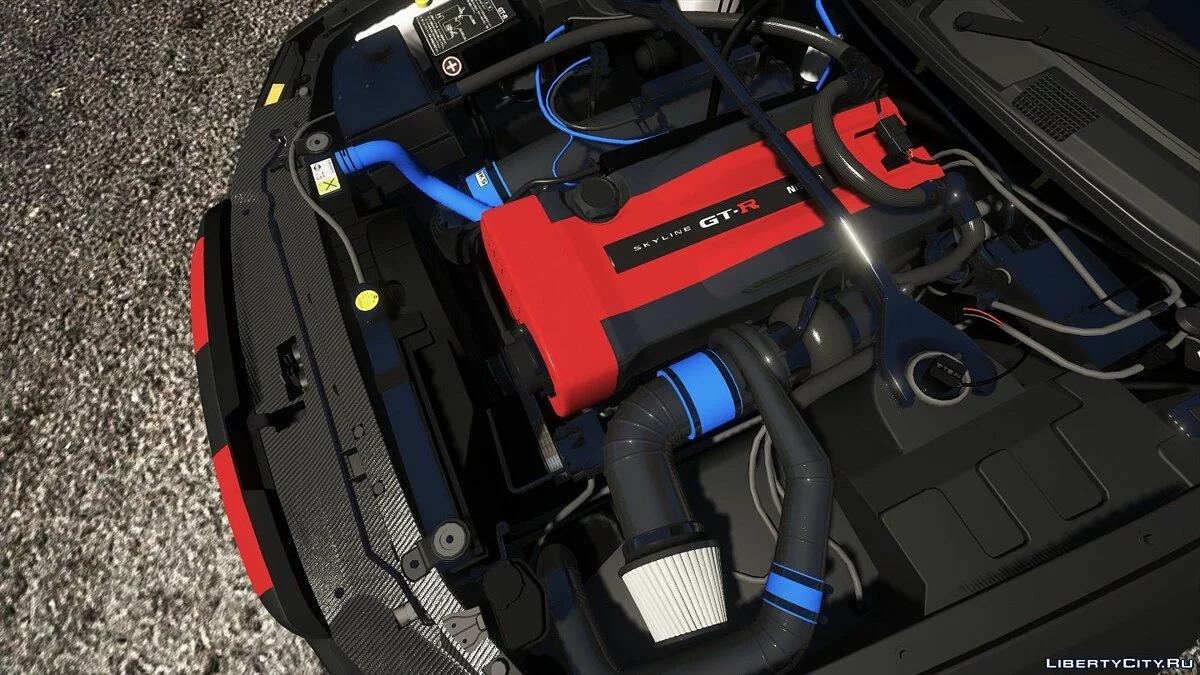 1999 C-West Nissan Skyline GT-R (BNR34) [Add-On / OIV / Animated Engine / RHD] 1.1 / GTA 5