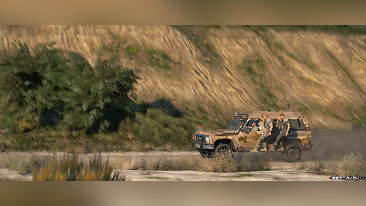 Nissan Patrol Super Safari Y60 1997 4-door [Add-On | Replace | Livery | Extras | Dirt | Template] 1.2 / GTA 5