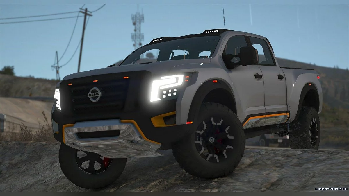 Nissan Titan Warrior 2017 [Add-On | Replace | Livery | Extras | Template| Tuning | Dirt] 2.2 / GTA 5