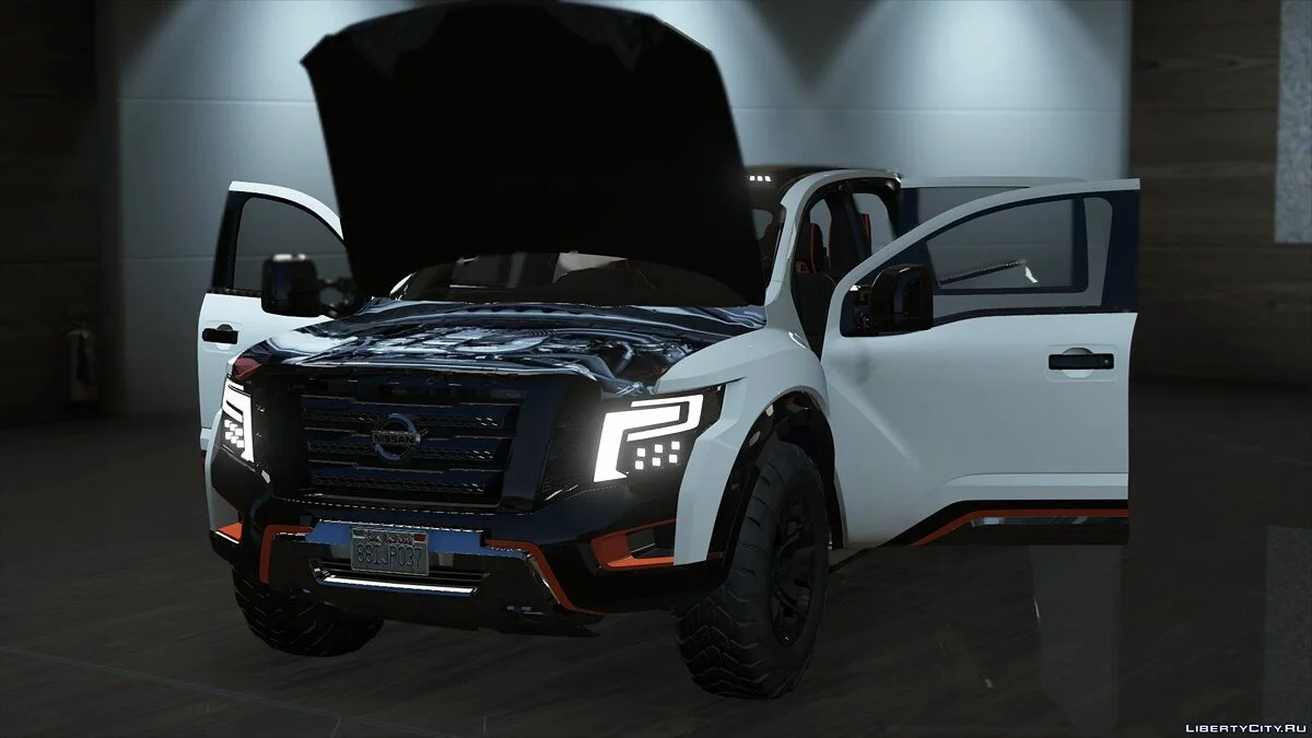 Nissan Titan Warrior 2017 (Add-on/Replace) 1.0 / GTA 5