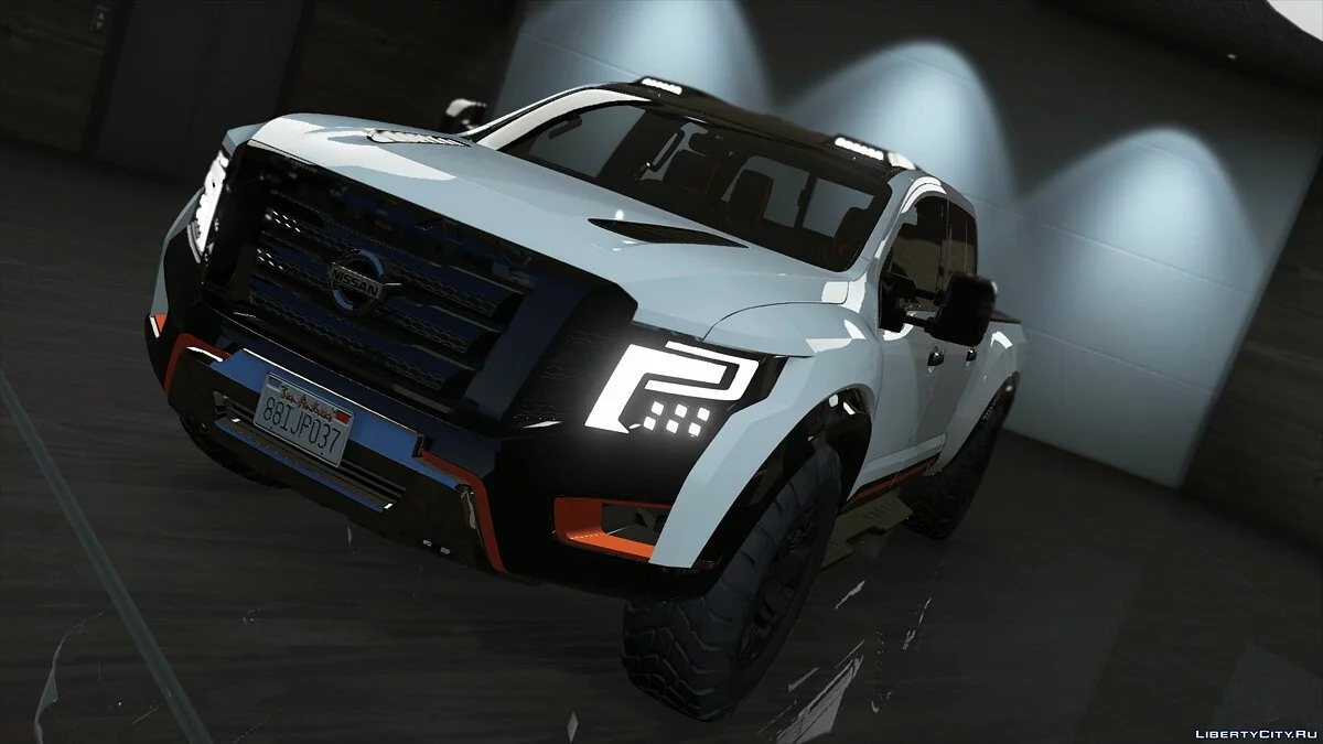 Nissan Titan Warrior 2017 (Add-on/Replace) 1.0 / GTA 5