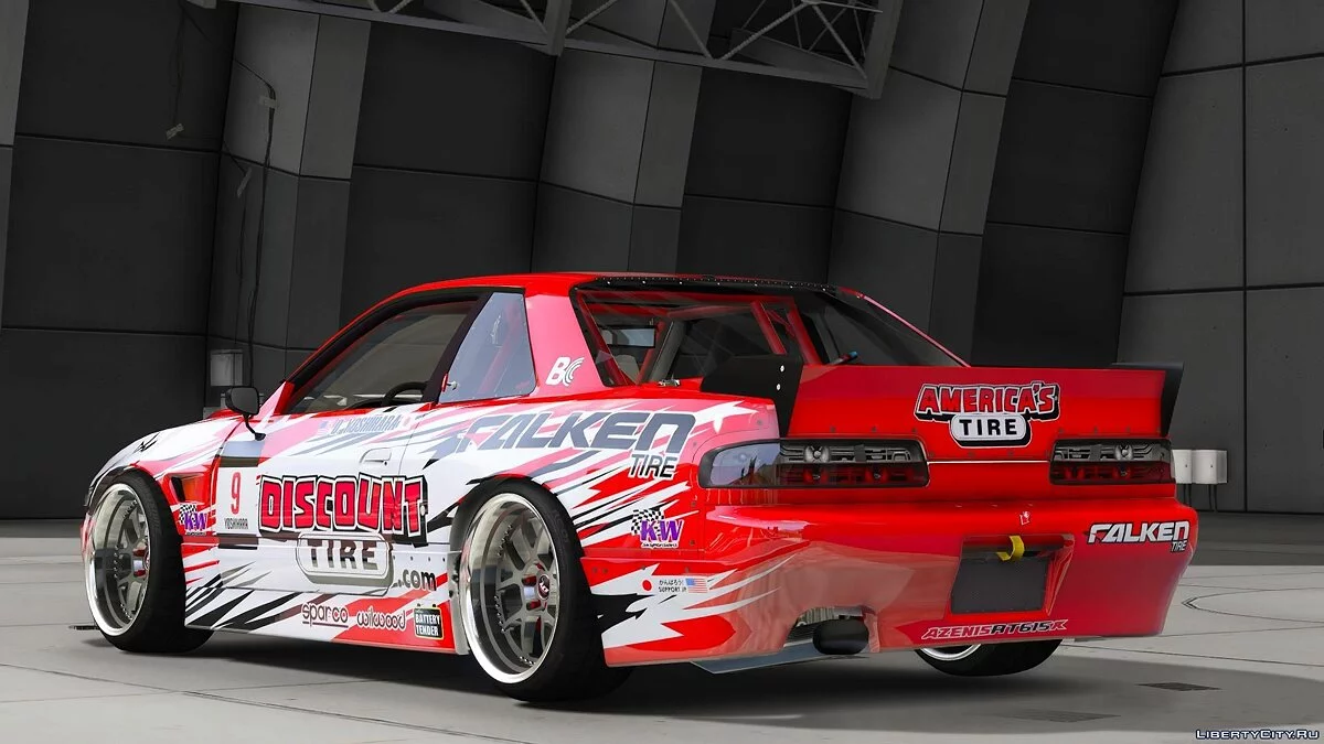 Nissan 240SX Dai Yoshihara 1.0  — гоночная тачка для дрифта / GTA 5