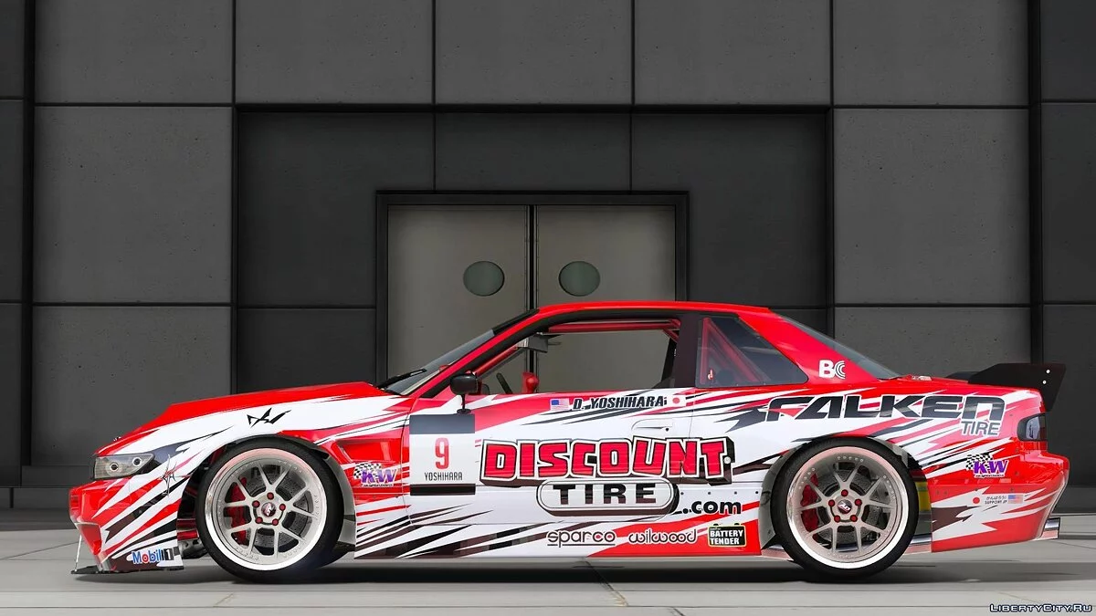 Nissan 240SX Dai Yoshihara 1.0  — гоночная тачка для дрифта / GTA 5