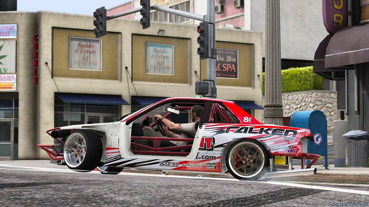 Nissan 240SX Dai Yoshihara 1.0  — гоночная тачка для дрифта / GTA 5