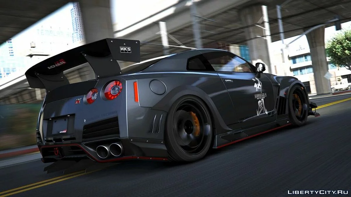 Nissan GTR (R35) [Mine's|Varis|Wald|C-West|TopSecret] V1.5 / GTA 5
