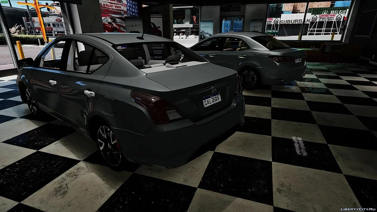 Nissan Versa Sedan 2015 1.0 / GTA 5