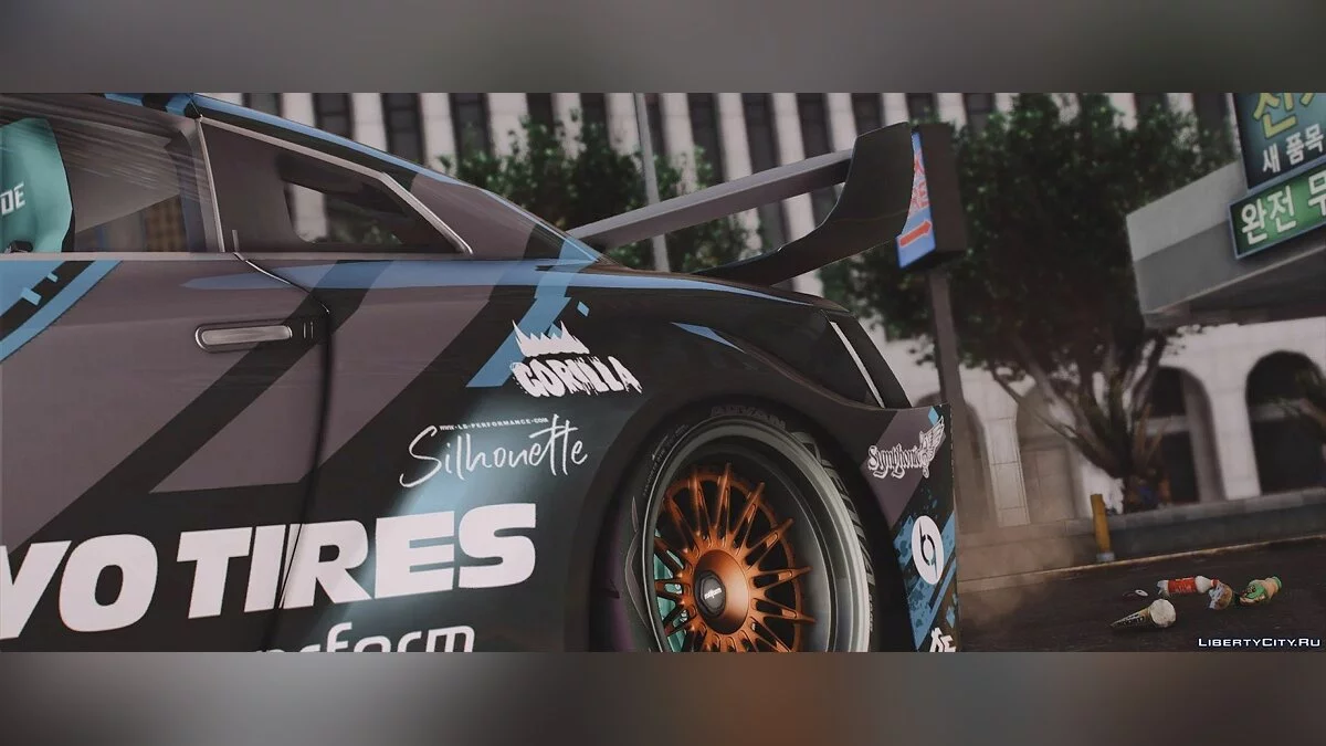 Nissan GTR R35 Liberty Walk Silhouette [Add-On|Template] 1.0 / GTA 5