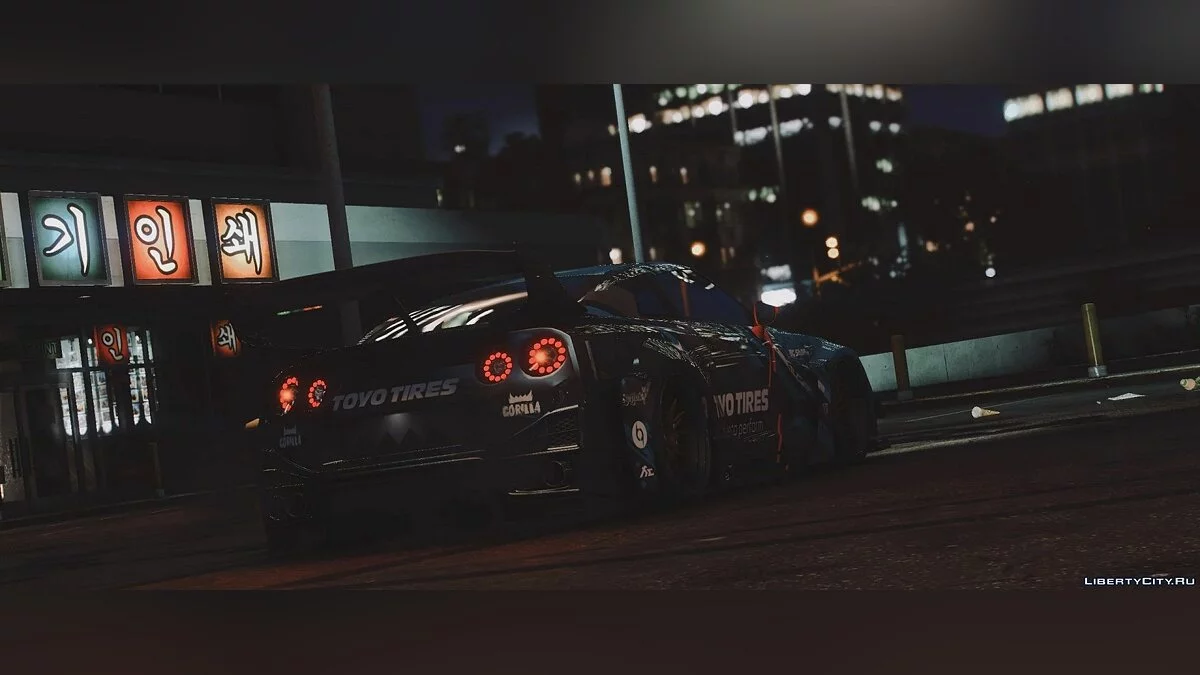 Nissan GTR R35 Liberty Walk Silhouette [Add-On|Template] 1.0 / GTA 5