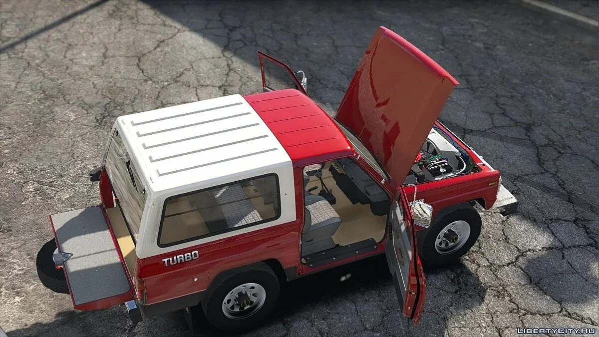 Nissan Safari 1985 Turbo AD' [Add-On / Replace / FiveM | LODs] 1.2 / GTA 5