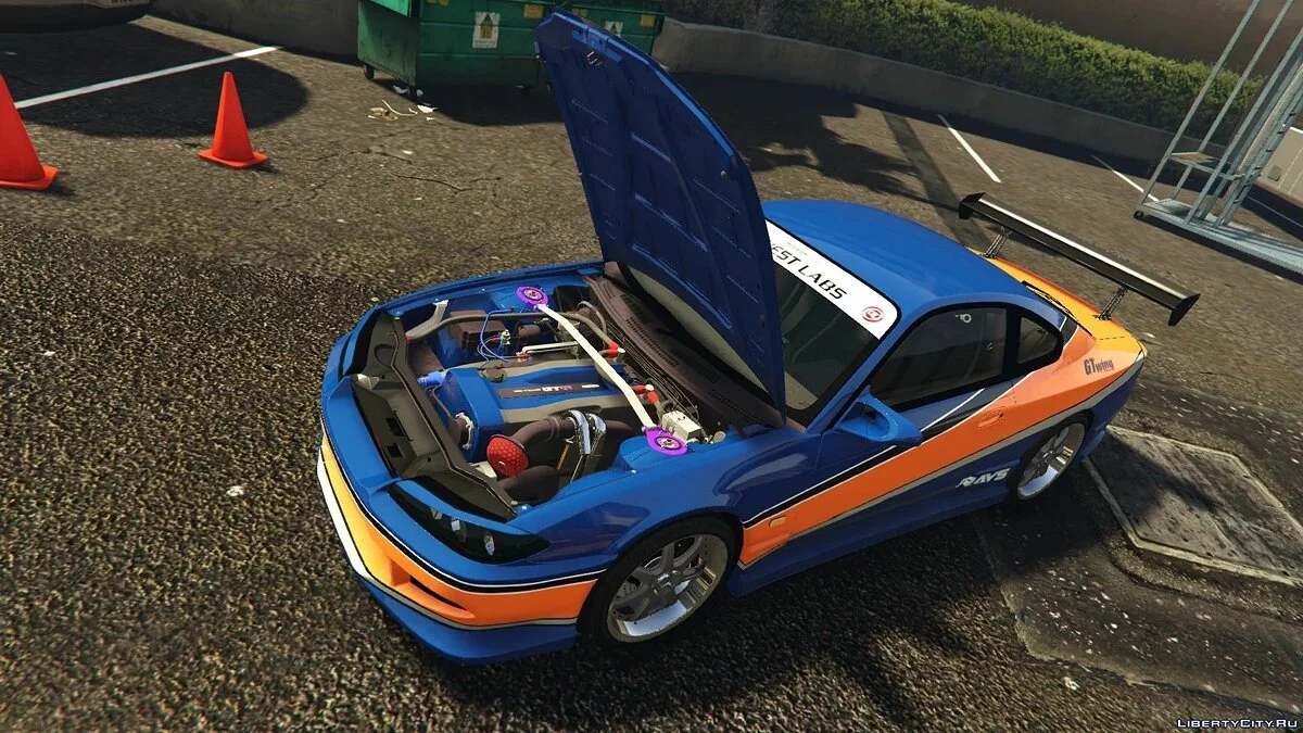 Nissan Silvia S15 Spec-S 'Mona Lisa' '99 [Tokyo Drift] [Addon - Replace] 1.0 / GTA 5