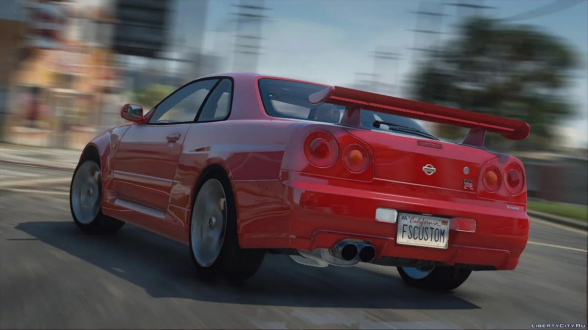 1999 Nissan Skyline GT-R (BNR34) [Add-On | Tuning| Animated | Liveries] 2.0 / GTA 5