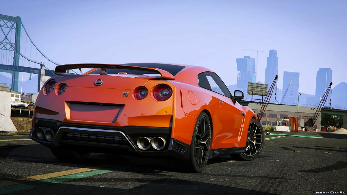 Скачать 2015 Nissan GT-R [Addon | OIV | Tuning] v2.1a by YCA-y97y для GTA 5