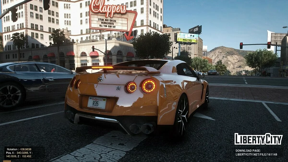 2017 Nissan GT-R R35 Premium / GTA 5